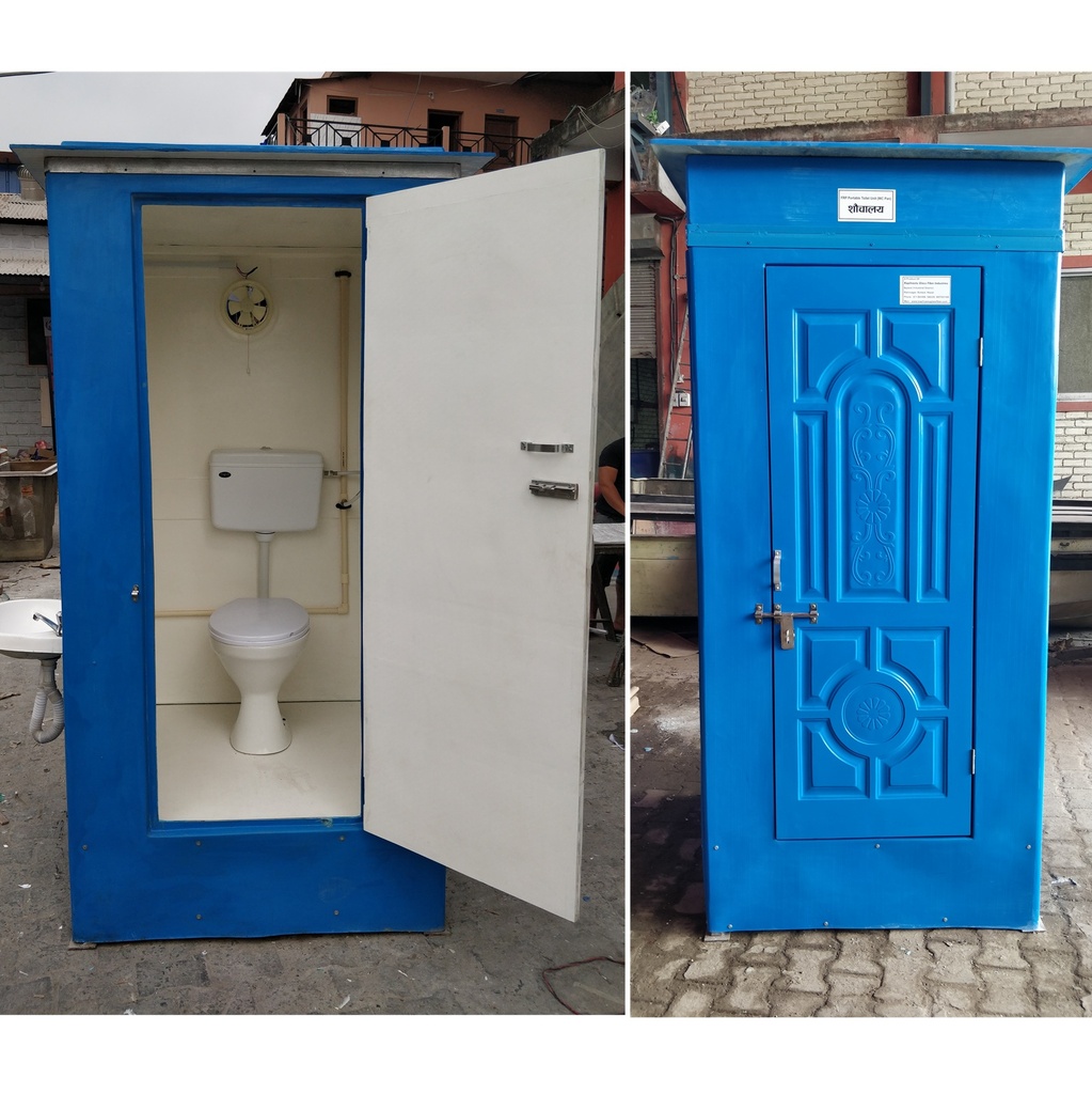 Portable Toilet or Shower 42" Fixed Body